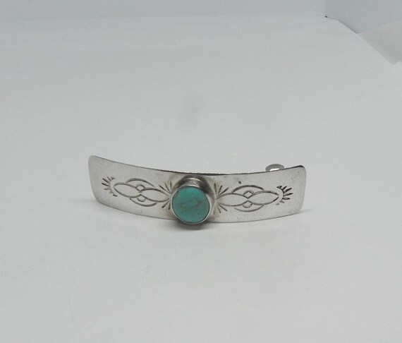 ZUNI STERLING SILVER BARRETTE s-l400.jpg main image 3