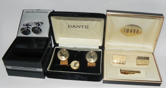 3 Most Excellent Boxed Sets of Vintage Men's Cuff… - image 2