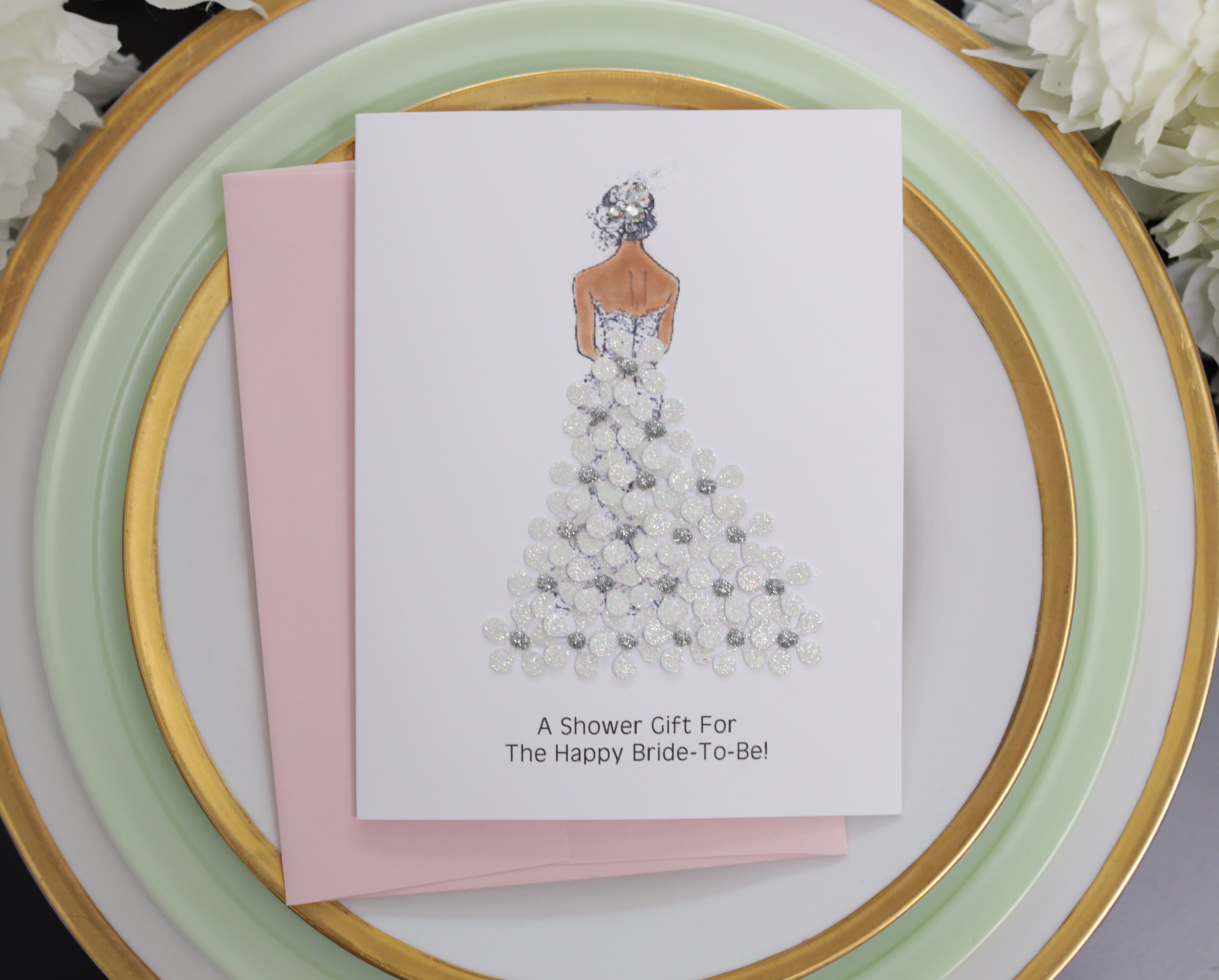 Bridal Shower card for bride bride to be custom cards Etsy