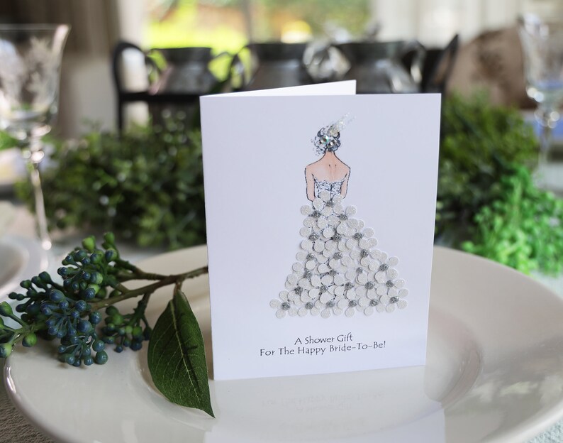 Bridal Shower Card Personalized Bride to Be Wedding Shower Etsy