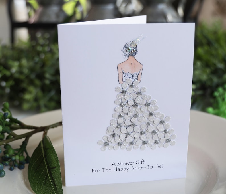 Bridal Shower card - personalized bride wedding to be shower service Popular product c