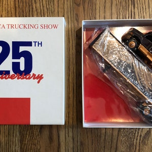 Winross 1996 Mid America 25th Jubiläum 1/64 Diecast Modell Traktor Anhänger neu in der Box