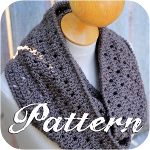 Crochet PDF Pattern for Advanced Beginners - INSTANT DOWNLOAD - Last Leaves of Autumn Cowl