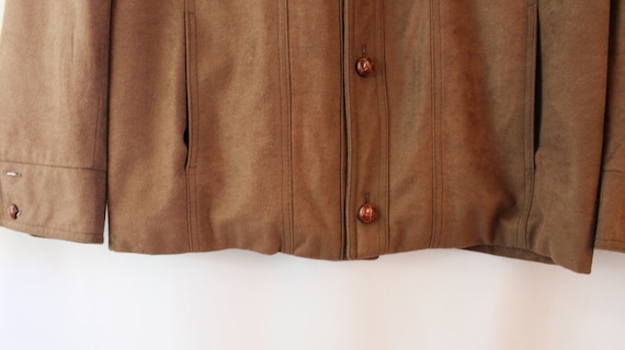 Vintage Western Brown Jacket // Mens L Large // F… - image 6
