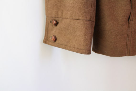 Vintage Western Brown Jacket // Mens L Large // F… - image 8