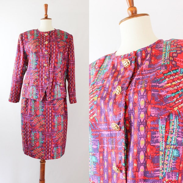 Womens Silk Suit Etsy