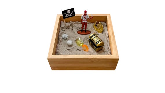 Pirate Sensory Jar | Buried Treasure, Dead Men Tell No Tales
