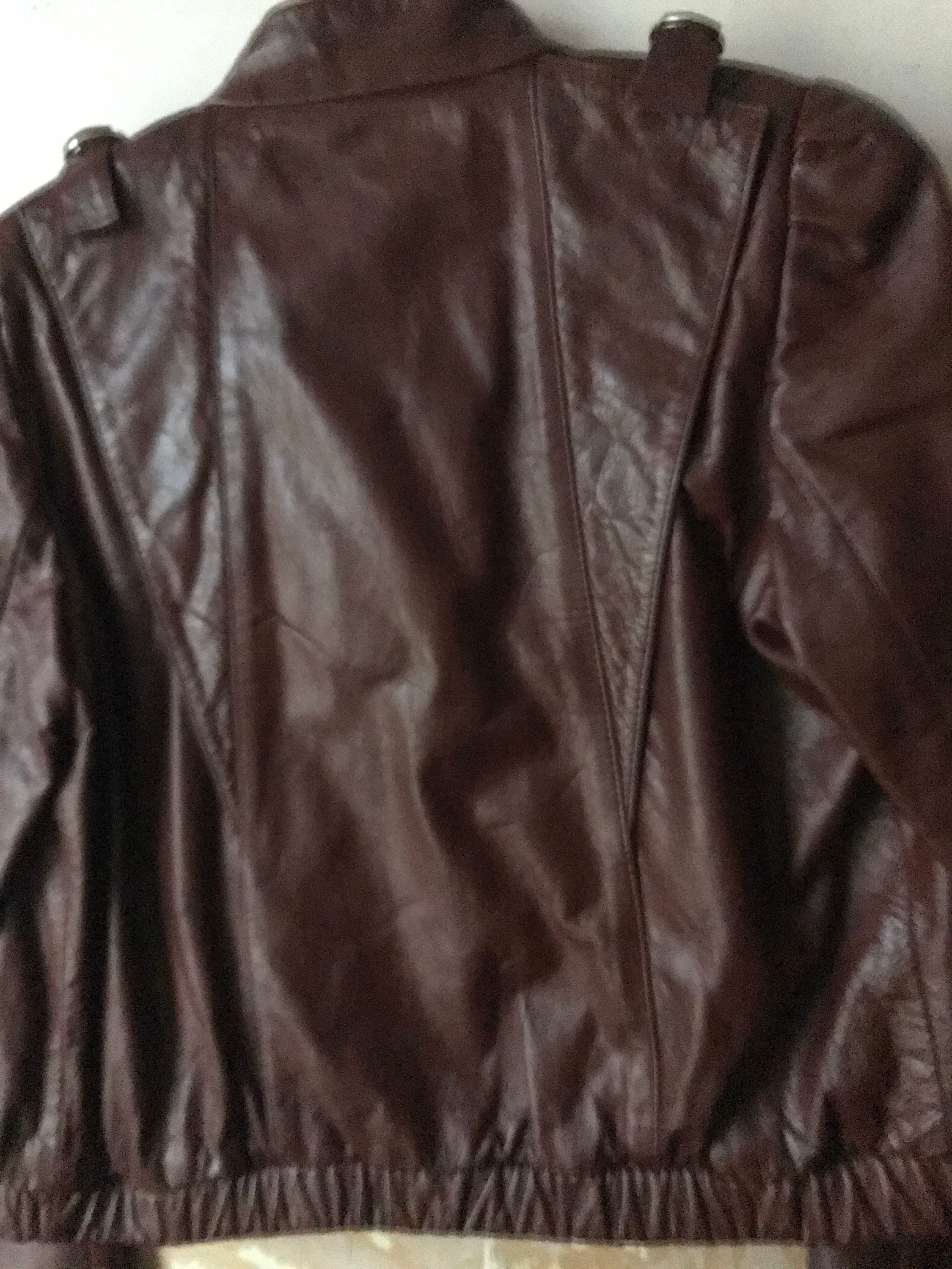 Unique Vintage 80s Ladies Leather Moto Jacket Size - Etsy