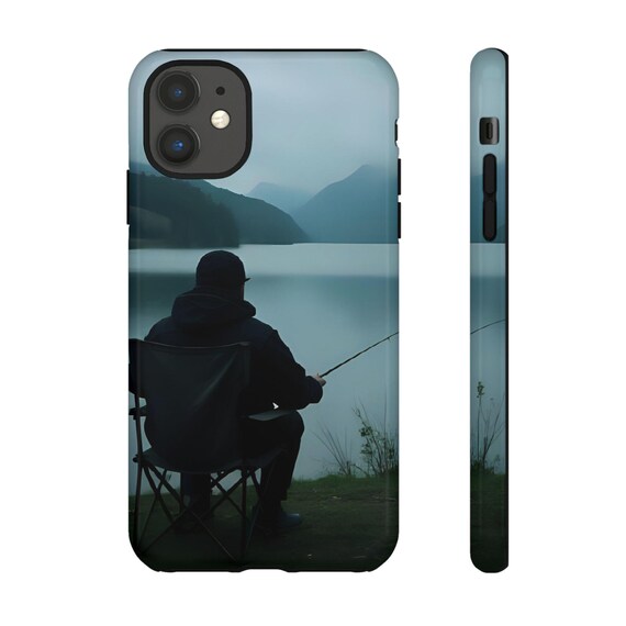 Fishing Phone Case, Outdoor Gear, Tough Cases for Adventurers, Nature Lovers, Gift for Him, Camping Accessories Fishing Phone Case, Outdoor Gear, Tough Cases for Adventurers, Nature Lovers, Gift for Him, Camping Accessories