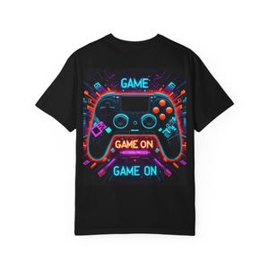 Retro Gamer T-Shirt, Unisex Gaming Tee, Video Game Gift for Him or Her, Casual Nerdy Shirt, Funny Gamer Apparel, Game Lover Clothing