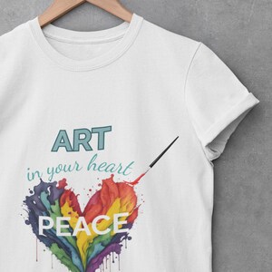 T-Shirt für Künstler, Kunstliebhaber T-Shirt, Künstler-T-Shirt, Kunstliebhaber T-Shirt, Hemd für Kunstliebhaber