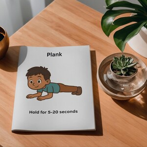 Kids Exercise A4 Posters. Movement Break Gross Motor Skills. Occupational Therapy (Digital Download) image 7