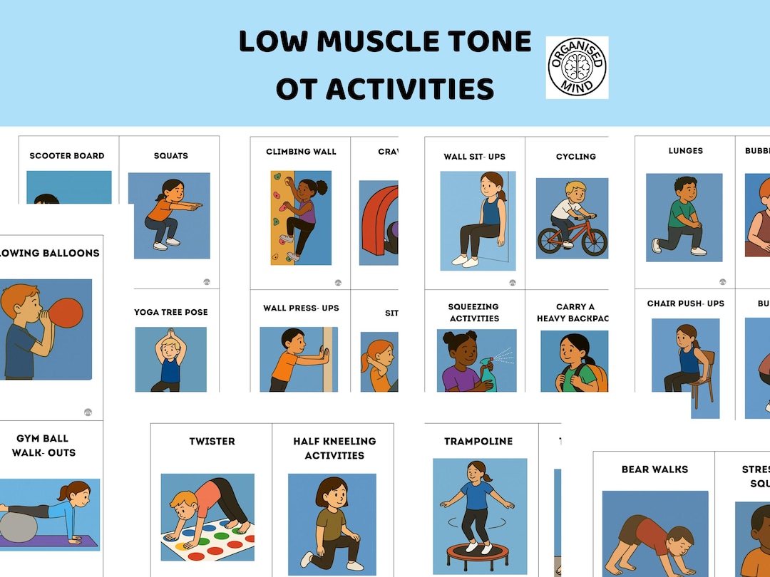 Occupational Therapy Activities For Low Muscle Tone