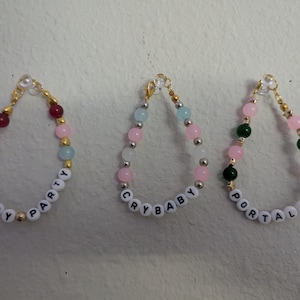Melanie Martinez Inspired 3pc Crystal Bracelet Set