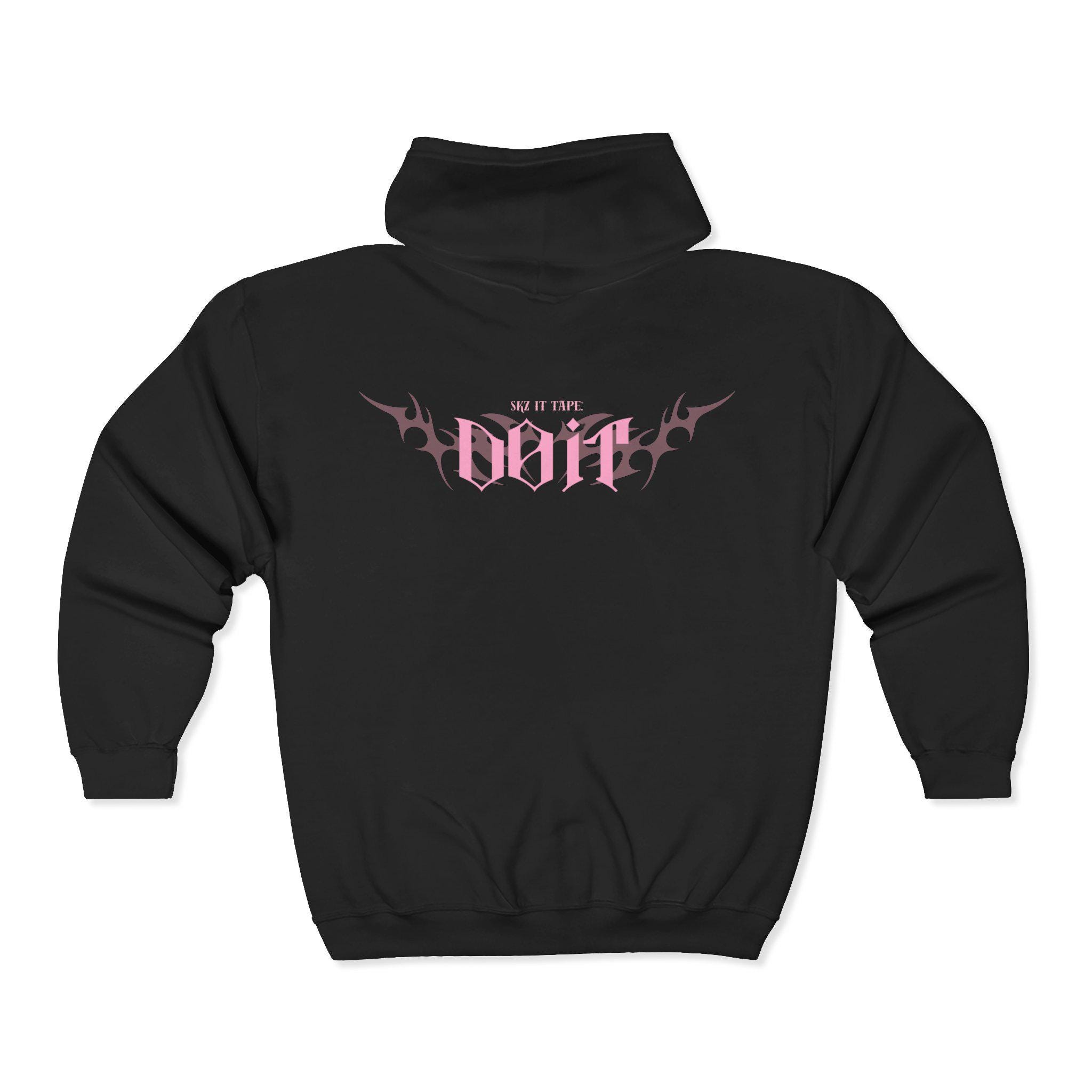 SKZ Do It Zip-up Hoodie | Unofficial Kpop Fan Merch | Gildan Full