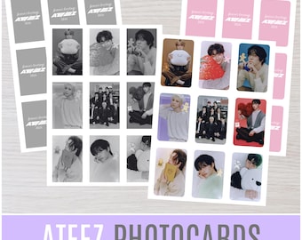 Ateez シーズングリーティング 2025 フォトカードセット - 予約販売