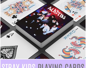 Stray Kids K-pop Playing Cards: Karma Group Photo Deck - Free