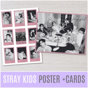Polaroid Stray Kids - Etsy