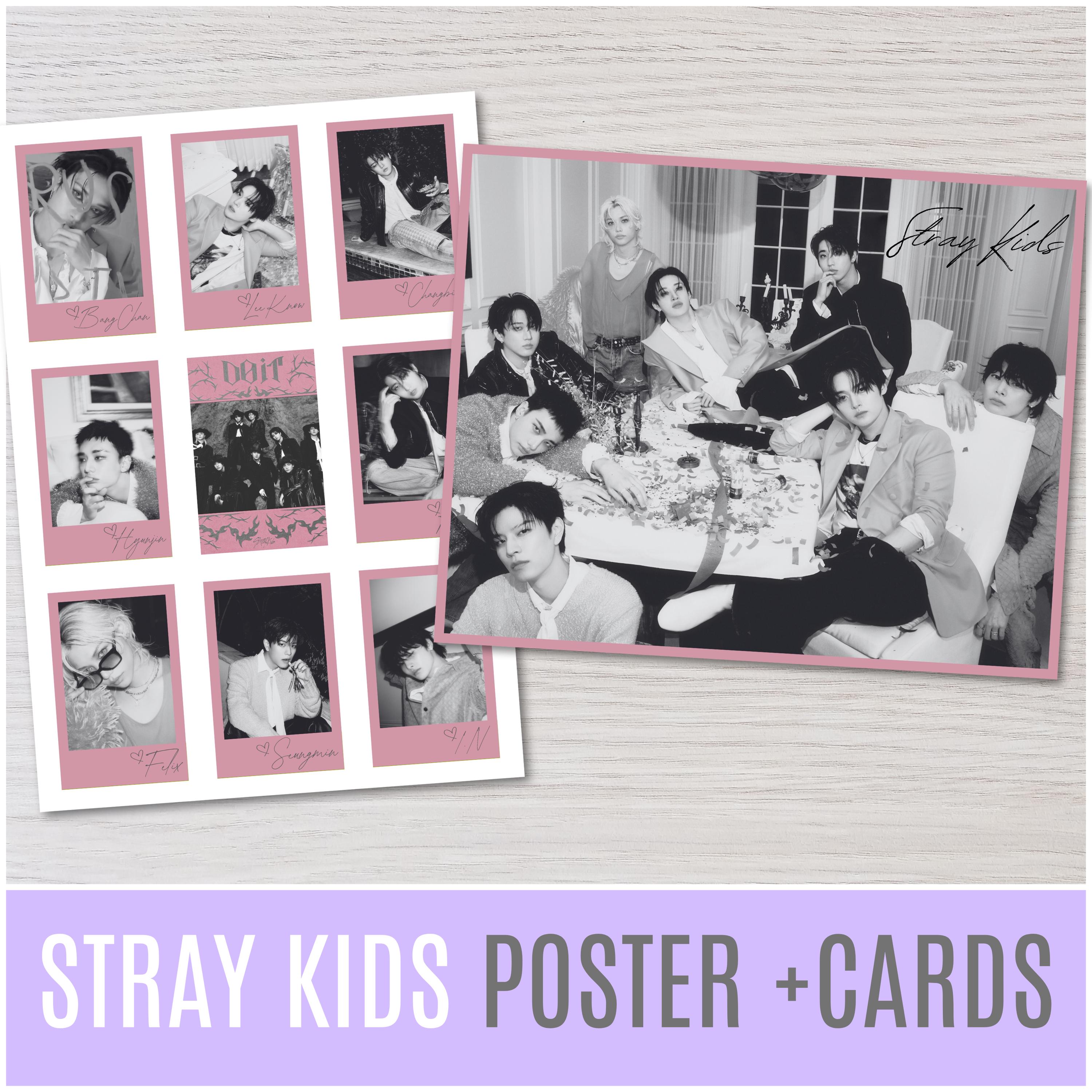 Stray Kids Poster Set - Etsy