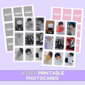 Ateez Season Greetings Photocards - Etsy