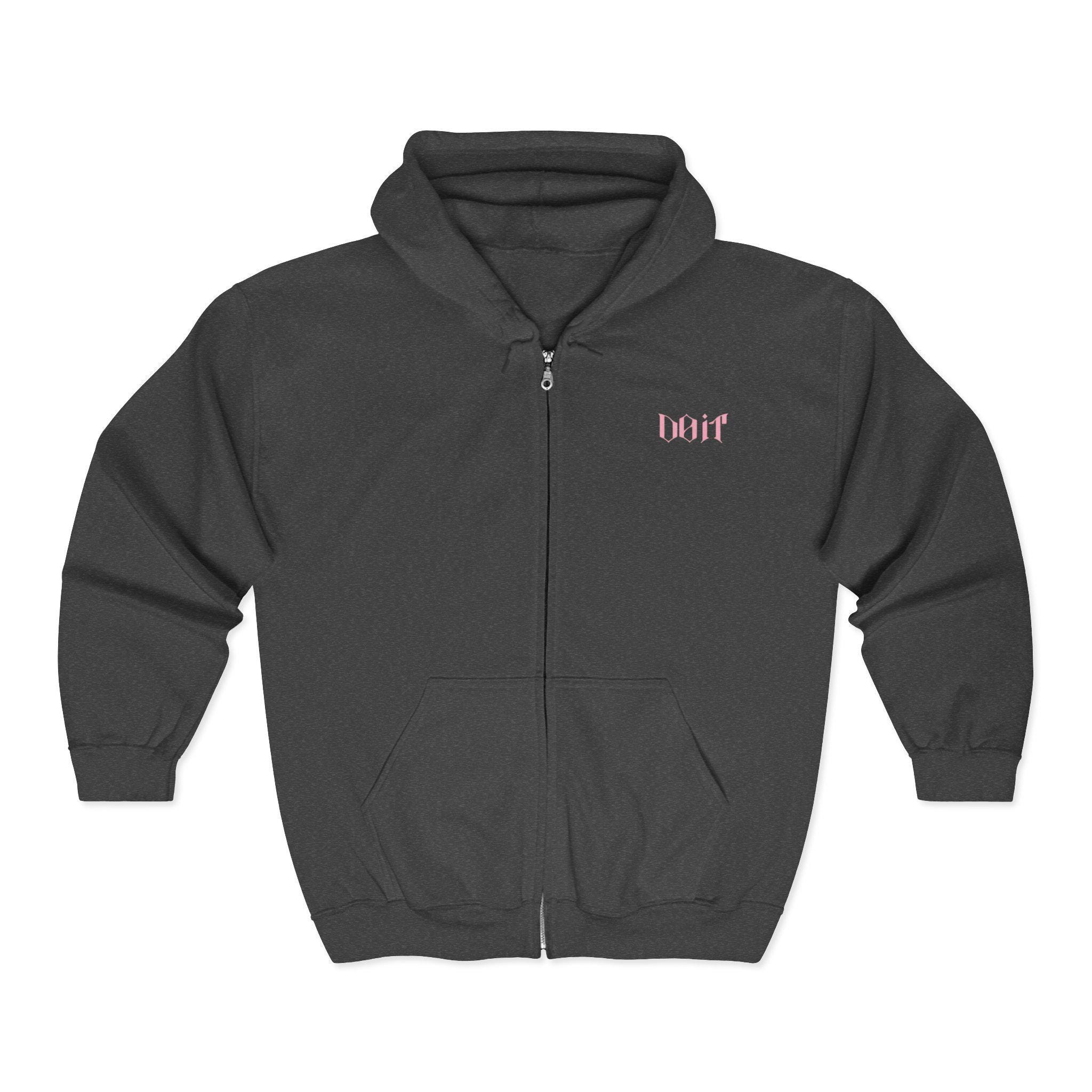 SKZ Do It Zip-up Hoodie | Unofficial Kpop Fan Merch | Gildan Full