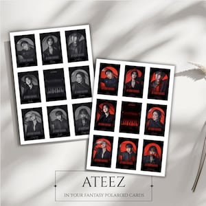 K-POP+アジア ATEEZ - ATEEZ SUBKSHOP DIY POLAROID DECO SET ATEEZ x SUBK SHOP EXCLUSIVE Zero FEVER Part.3 POLAROID SET
