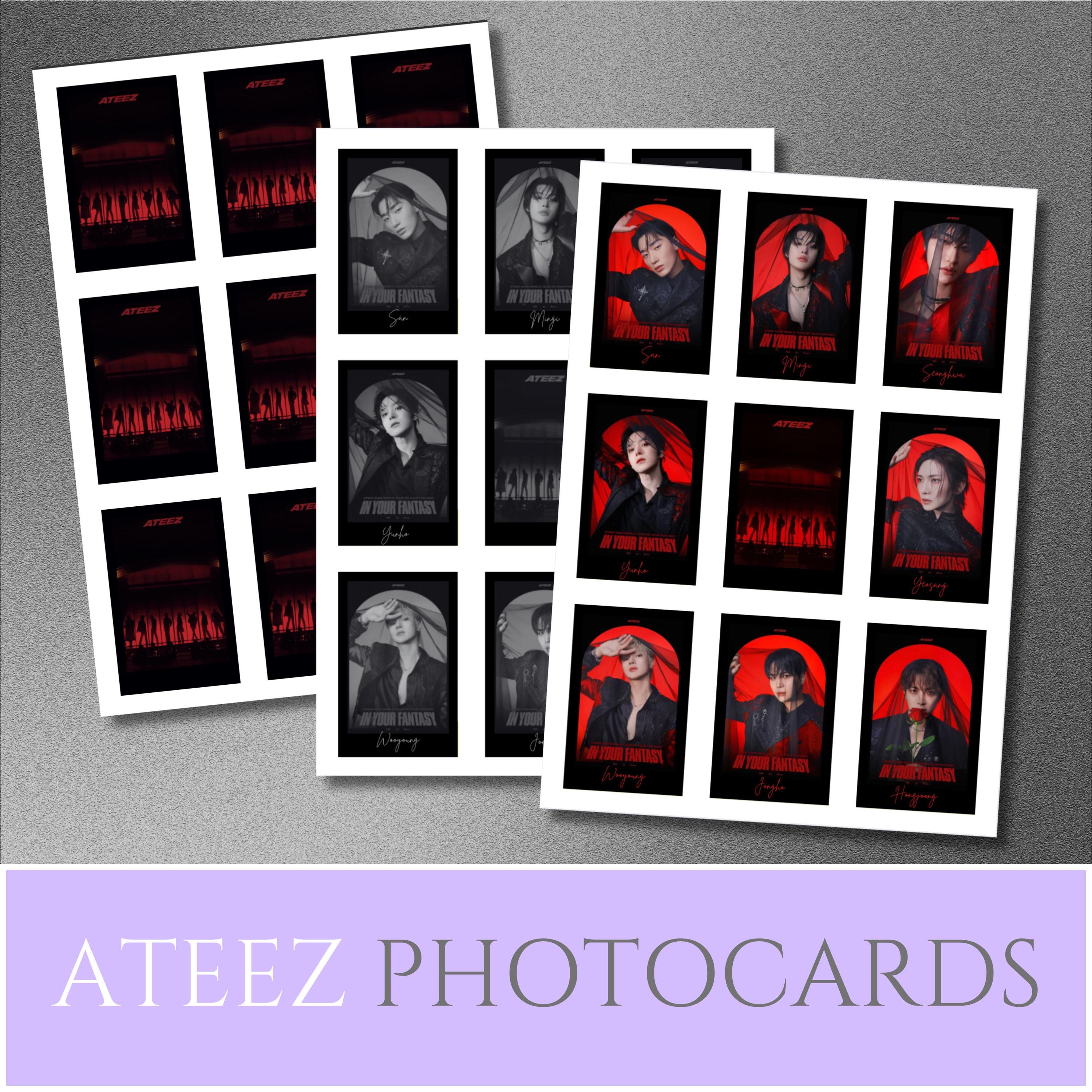Ateez in Your Fantasy Photocards - Etsy