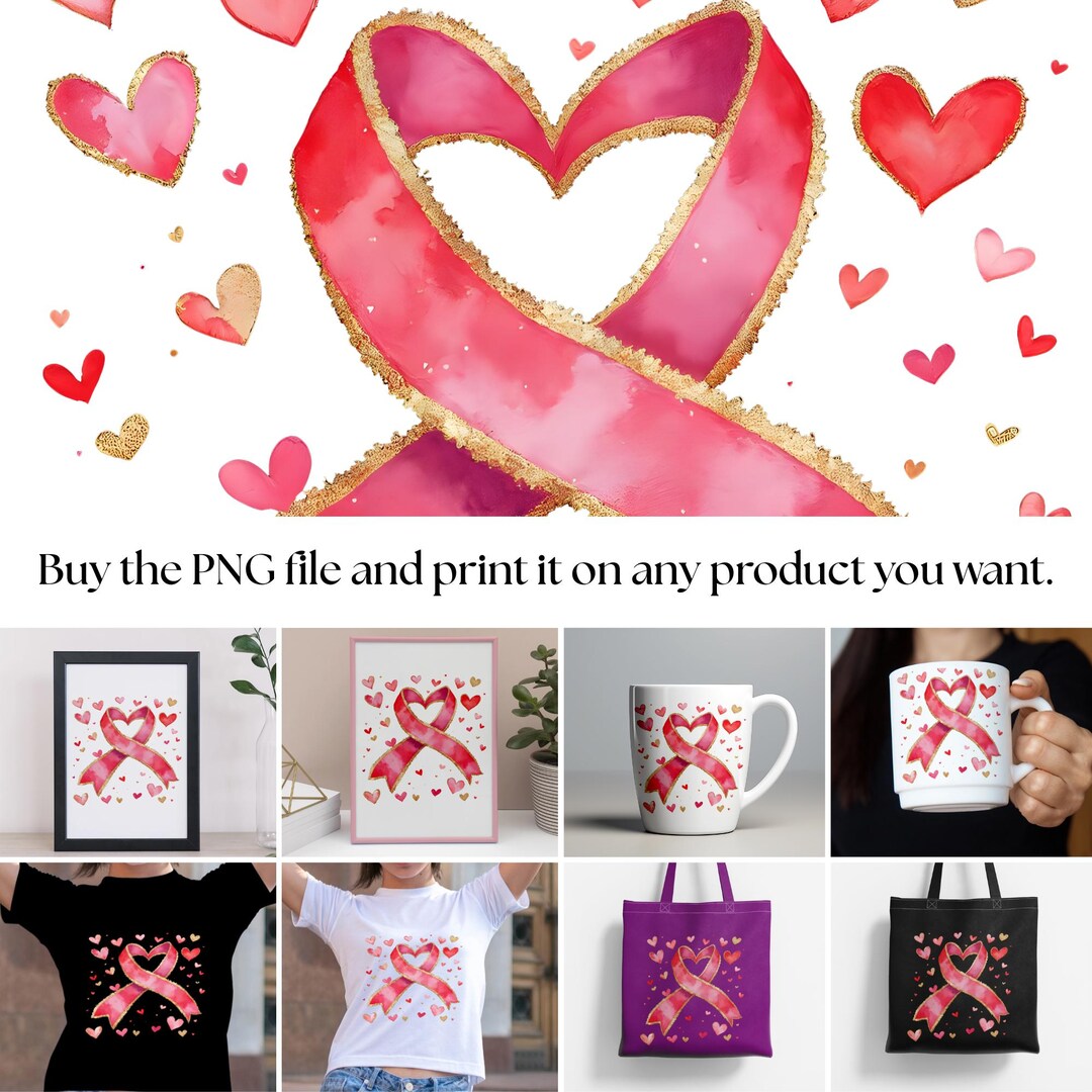 Heart-shaped Ribbon With Pink Hearts PNG | Romantic Valentine Clipart ...
