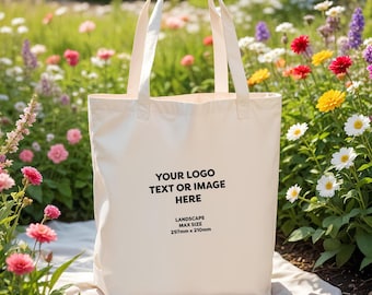Custom Tote Bags with Logo, Design Wholesale Promotional Bags, Personalized Photo or Text Print, Bulk, Multi-Color Print Gift