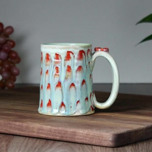 4 Finger Handle Mug - Etsy