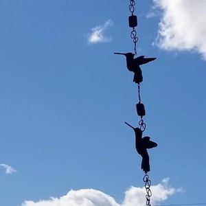 Hummingbird Copper Wind Chime - Copper Hummingbirds For Porch Or Entryway Décor  - House Warming Gift  - Mother's Day Gift For Mom