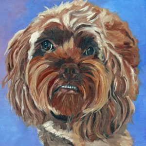 Golden Retriever Puppy Portrait Print image 9