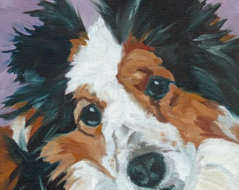 Border Collie Wall Art Print