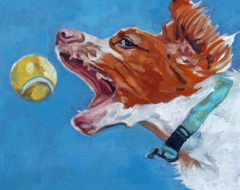 Brittany Spaniel Dog Fine Art Print