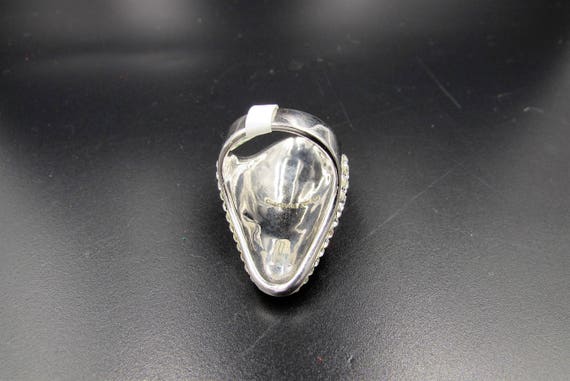 Vintage Jacmel Mauritius Sterling Zebra Ring - St… - image 8