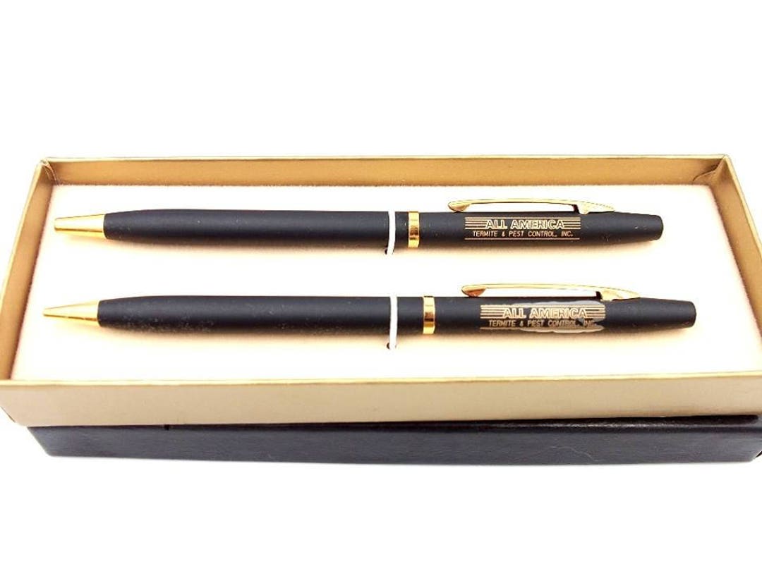 Vintage Bradley Writing Instruments Pen and Pencil Set Bradley Business