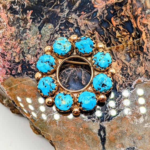 Best Turquoise Row Artist Robert Keelya Vintage Native American Zuni Bracelet Best Turquoise Row Artist Robert Keelya Vintage Native American Zuni Bracelet