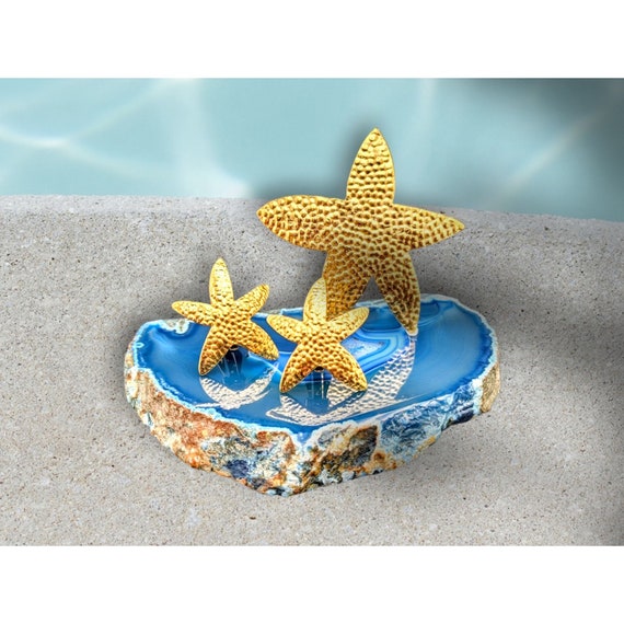 Yves Saint Laurent Starfish Jewelry Set YSL Starf… - image 5