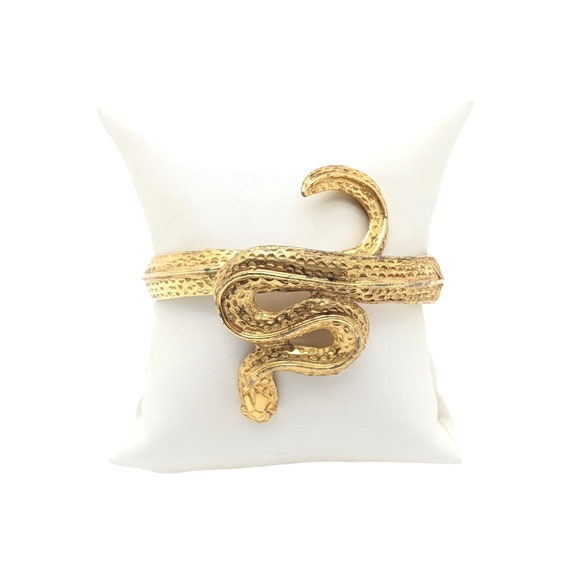 Cadoro Snake Bracelet, Vintage 1960's Gold-tone CA