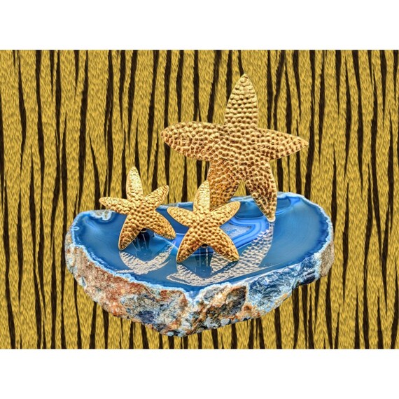 Yves Saint Laurent Starfish Jewelry Set YSL Starf… - image 4