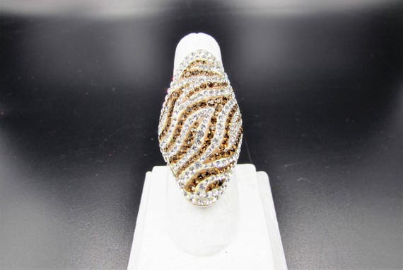 Vintage Jacmel Mauritius Sterling Zebra Ring - St… - image 6