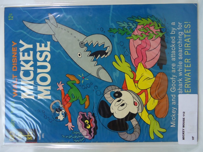 Rare Comics For Sale 1967 Very Fine Walt Disney Mickey Mouse With Goofy Comics Silver Age
