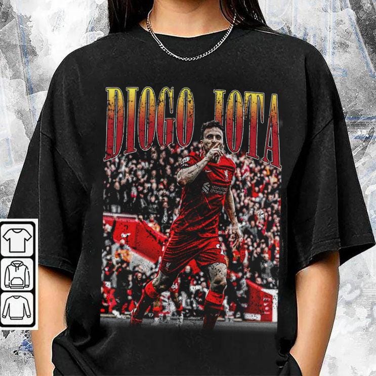 Diogo Jota Vintage Bootleg Shirt, Diogo Jota Shirt