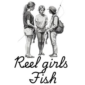 ¡Chicas pescando! Citas divertidas de pesca SVG, diseños digitales de humor de pesca, descarga instantánea para Cricit y bricolaje.