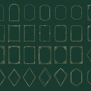 Tampons de cadres pour Procreate (Téléchargement numérique) image 7