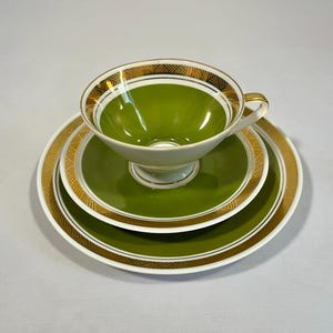 Retro place setting, collector&#39;s cup, set by Gehren