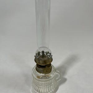 Small old kerosene lamp