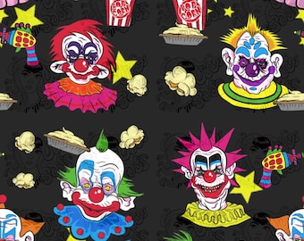 Clown Space Seamless File(Black)