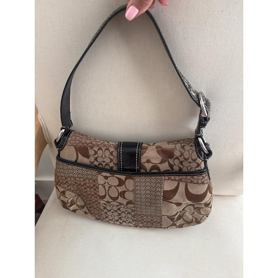 Vintage y2k Coach Soho Patchwork Hobo Bag Signature J… - Gem