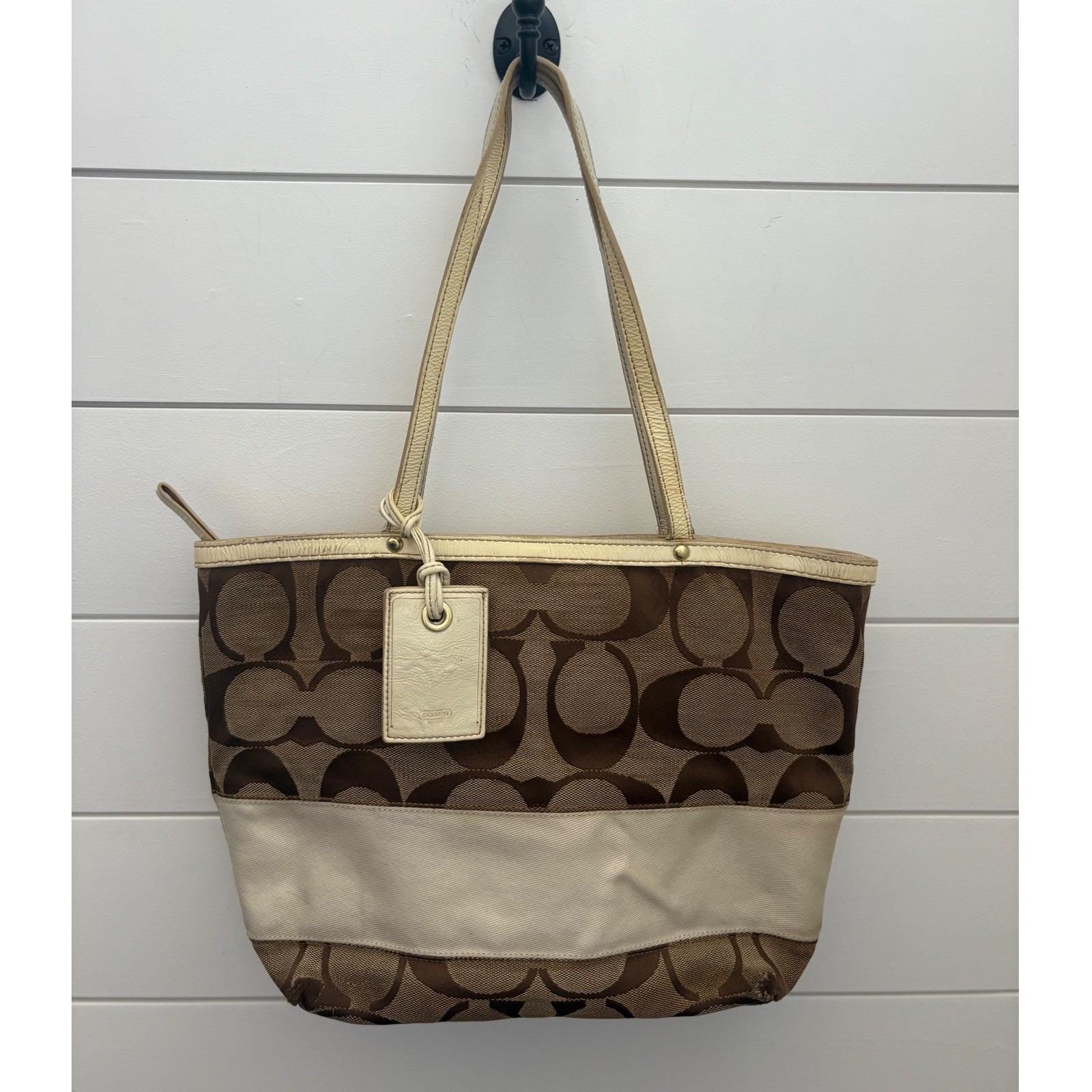 バッグ Vintage Coach Leather Tote Bag Brown Vintage Coach Tote 1990s Leather Bag - Etsy Canada